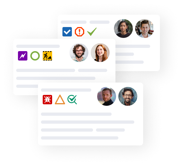 Manage tasks with Virola integrated scrum board Scrum board in Virola messenger